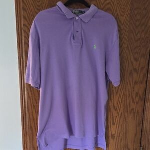 Ralph Lauren Lavender Polo Shirt for Men